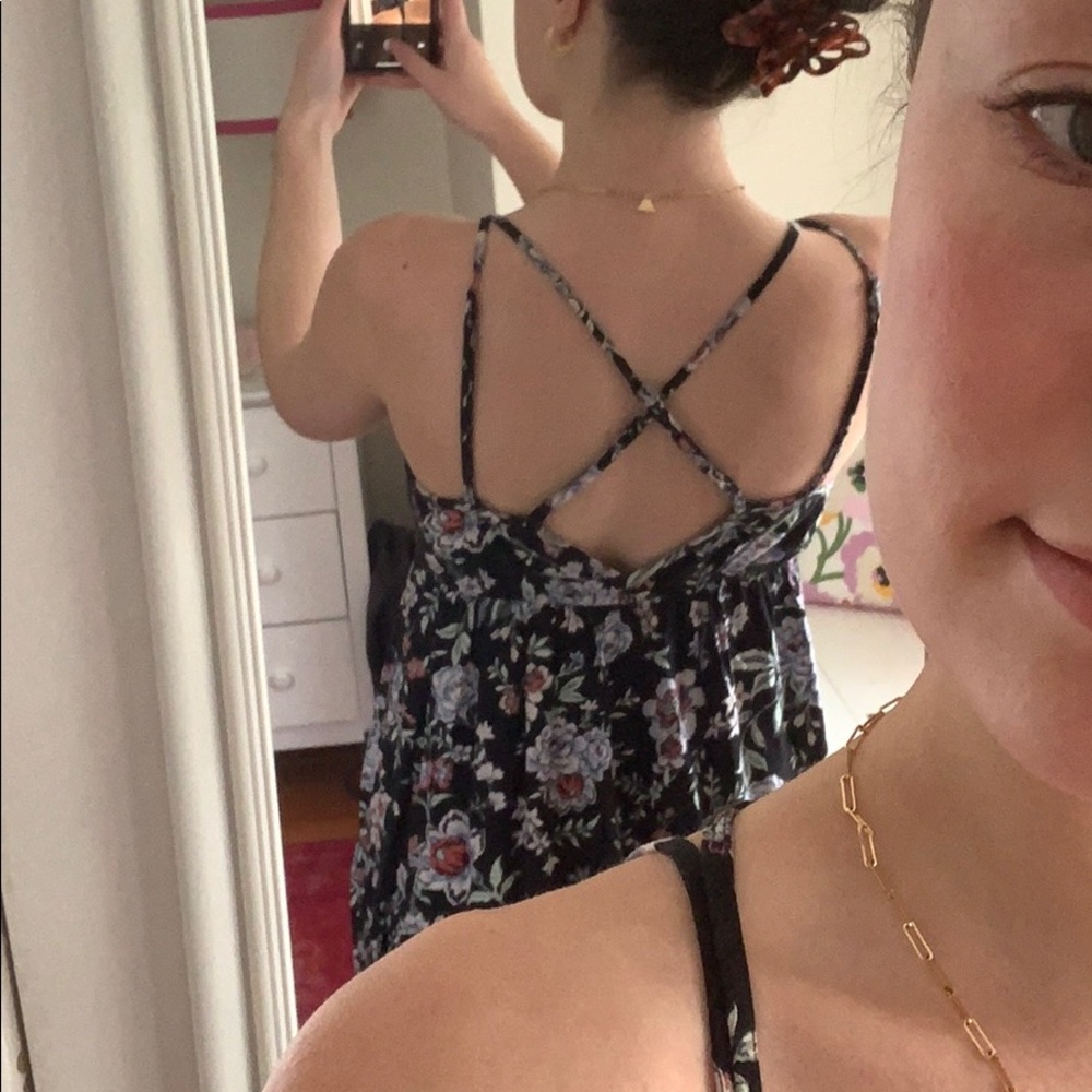 American Eagle Floral Sun Dress - Picture 2 of 6